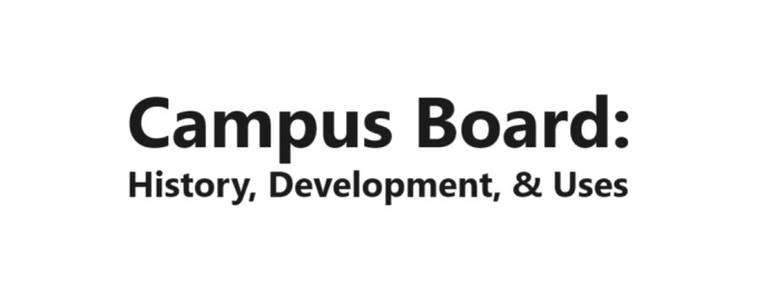 Campus board title image