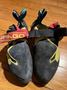 Scarpa Drago used, from the front